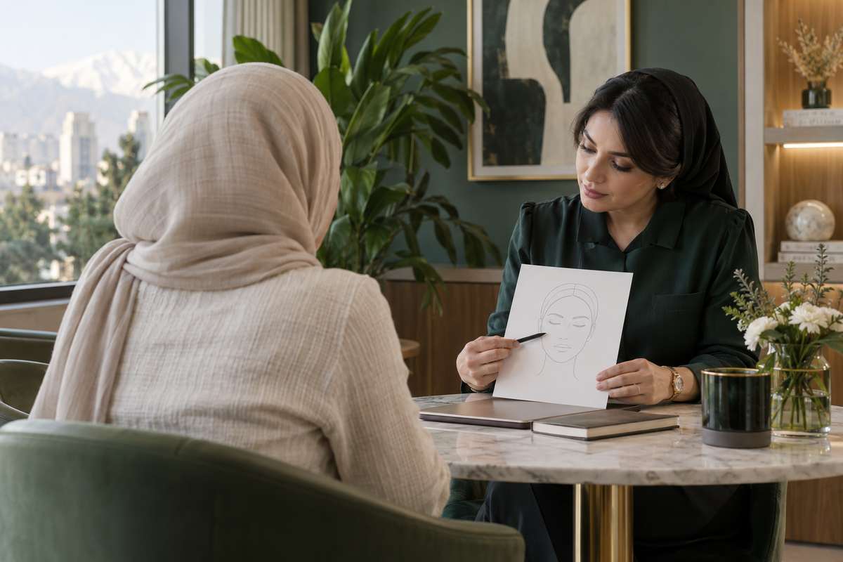 جلسه مشاوره اندولیفت در قیطریه